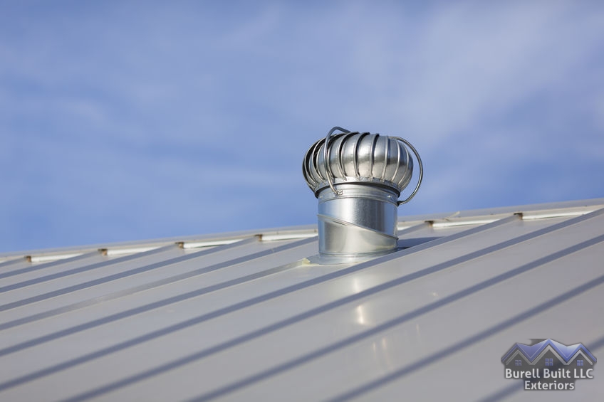 metal roofing with venting