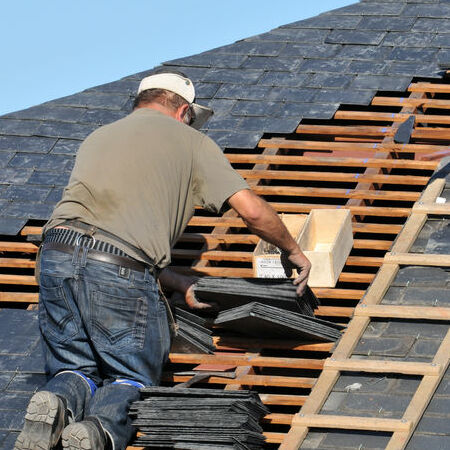 slate roof